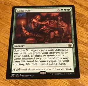 Magic The Gathering Adventures in the Forgotten Realms, Long Rest - Imagen 1 de 1