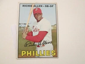 1967 Topps Baseball #450 Richie Allen Philadelphia Phillies en muy buena condición - Imagen 1 de 1