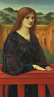 Vespertina Quies Edward Burne-Jones Frauen Mauer Ring Kleid Gebirge B A3 01555