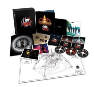 U2 360° At The Rose Bowl Super Deluxe Box Set UK EU US 2010 DVD Blu-ray Vinile - Picture 1 of 1