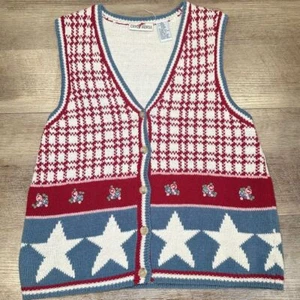 Vintage USA crazy horse vest ladies size small - Picture 1 of 3