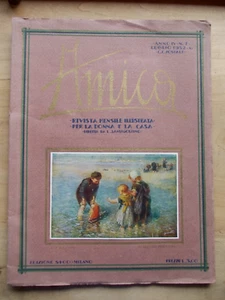 AMICA RIVISTA MENSILE ILLUSTRATA ANNO VI N° 7 LUGLIO 1932 - Picture 1 of 8