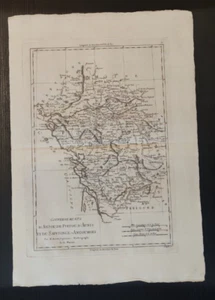 FRANCE GOUVERNEMENTS D ANJOU DE POITOU D AUNIS ET DE SAINTONGE ANGOUMOIS BONNE - Picture 1 of 1