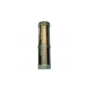 ELEMENTO TELESCOPICO TUBO ACCIAIO INOX CANNA FUMARIA D° 250 CAMINI CAMINO - Foto 1 di 6