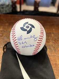 Harold Ramirez Signed 2023 WBC Baseball PSA DNA Coa Rays Autographed Columbia - Picture 1 of 5
