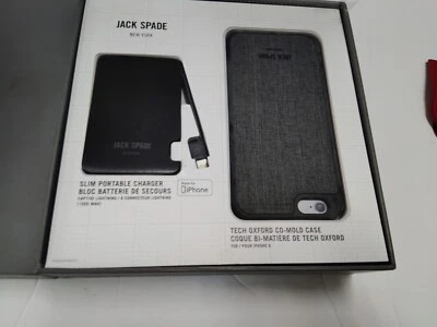 Capa Jack Spade Co-Mold para iPhone 6 iPhone 6s com banco de potência fino (conjunto de presente) - Imagem 1 de 2