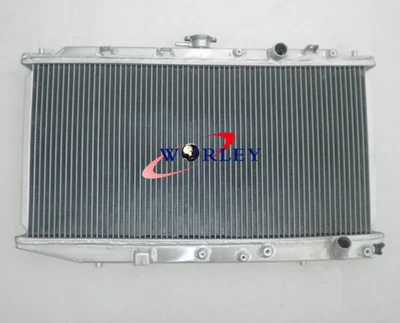 Radiador de aluminio MT MANUAL HONDA Civic CRX CR-X 1,5 L 1,6 L4 1988-1991 NUEVO Foto 1 de 4