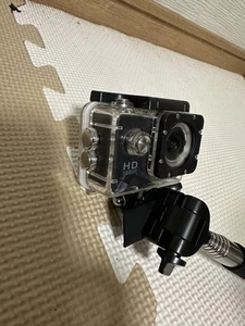 SJCam HD 1080P Action Camera with Selfie Stick & Waterproof Case, 2 Batteries - Picture 1 of 12