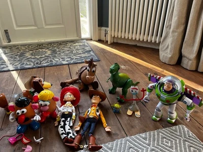 Authentic Disney Pixar Toy Story Action Figure Bundle - Image 1 of 4