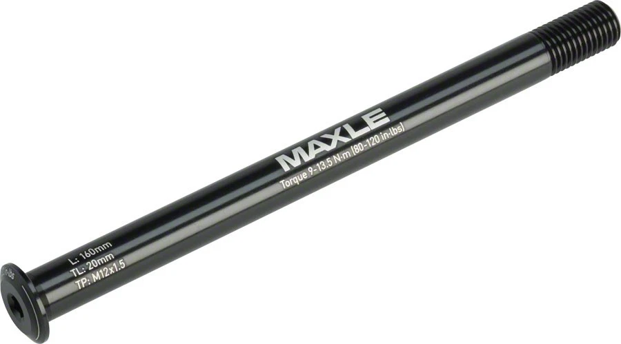 Maxle Stealth Rear Thru Axle 12x142 160mm Length Road