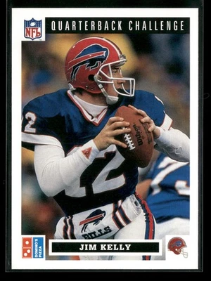 1991 Upper Deck Domino's The Quarterbacks #2 Jim Kelly Buffalo Bills - Image 1 of 2