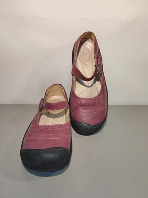 Zapatos de gamuza para mujer Keen Mary Jane talla 7 púrpura EE. UU. Foto 1 de 4