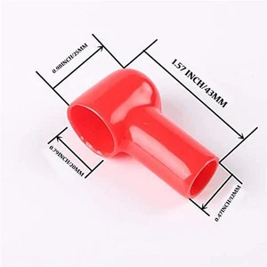 20PCS Battery Terminal Cover Boots Insulating-protective Lug Cap 12x20mm SET AU - Picture 1 of 12