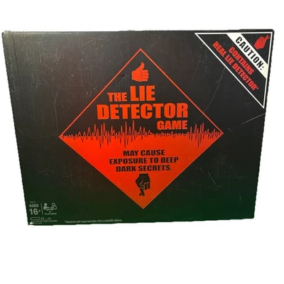 The Lie Detector Game Adult Party Game by Hasbro Ages 16+ New in Sealed Box - Image 1 of 4