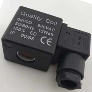 Bobina solenoide 0200D 230VAC 15W repuesto para válvula de drenaje de compresor de aire - Imagen 1 de 4