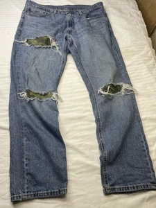 Levi's 541 Distressed Jeans - Men's Size 34x30 - Picture 1 of 7
