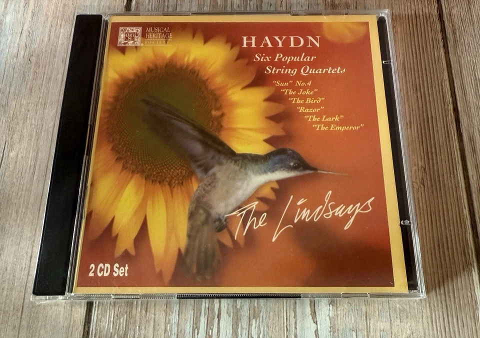 Haydn Six String Quartets The Lindsays 2 CD Set Classical Chamber Music 2001 EMI - Image 1 of 2