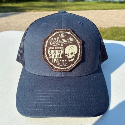 Gorra Steve Austin's Broken Skull IPA Trucker Snapback El Segundo Brewing Beer Foto 1 de 4