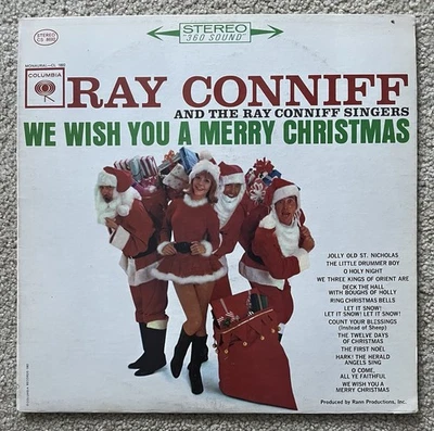 Пластинка долгоиграющая Ray Conniff - We Wish You a Merry Christmas 1962 Columbia CS8692 винил * очень хорошее состояние - Изображение 1 из 4