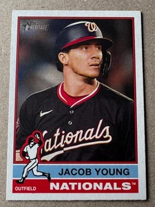 Heritage 2025 Baseball trading Cards - Nationals - Pick a Card Complete Your Set - Picture 1 of 8