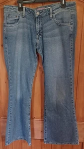 Levi's 524 Too Super Low Flare Jeans Damen/Jrs Größe 15M - Bild 1 von 12