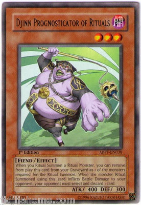 ABPF EN038 1ST ED 3X DJINN PROGNOSTICATOR  OF RITUALS RARE - Image 1 of 2