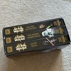 Collectible 3 Star Wars Vhs Tapes Thx Digitally Mastered