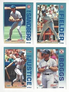 1992 Fleer / 7-11 Performer Collection - Lot of 13 - Sandberg, Boggs, Puckett - Bild 1 von 3