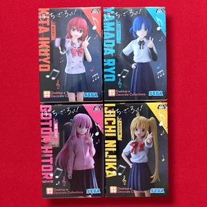 Lote de 4 figuras de escritorio Bocchi the Rock Decoración Colecciones Kessoku BAND - Imagen 1 de 14