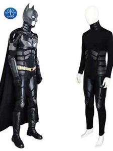 Batman Bruce Wayne Cosplay Kostüm Anzug The Dark Knight Halloween Erwachsene Outfit  - Bild 1 von 21