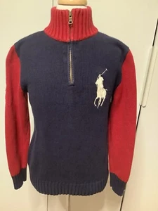 POLO By Ralph Lauren Cotton Sweater size M(10-12) - Picture 1 of 8