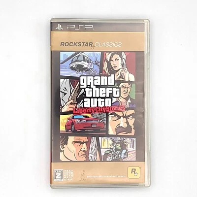 Grand Theft Auto Liberty City Stories 2011 "No Manual" Rockstar Classics PSP - Image 1 of 4