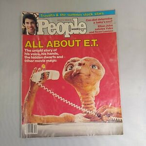 Vintage People Magazine "All About E.T." August 23, 1982