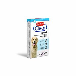 Bob Martin Clear Spot On For Large Dogs 20-40Kg - 2 x 3 TUBES [BCL0355]