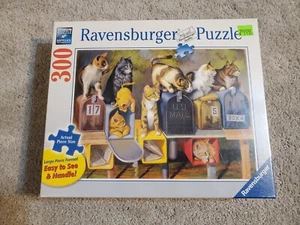 Ravensburger Cat’s Got Mail 300 Piece Large Format Jigsaw Puzzle 13 562 2 New - Picture 1 of 8