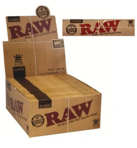 Raw kingsize slim classic 50 booklets - Picture 1 of 3