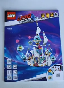LEGO Movie 2 Queen Watevra's So-Not-Evil Space Palace (70838) INSTRUCTIONS ONLY - Picture 1 of 1