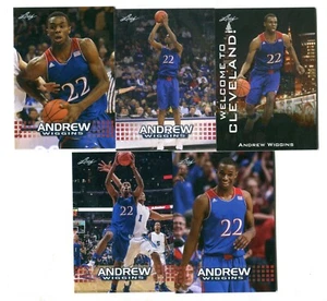 2014 Leaf National Convention Andrew Wiggins Complete RC SET 1-4 & Welcome Card - Picture 1 of 1