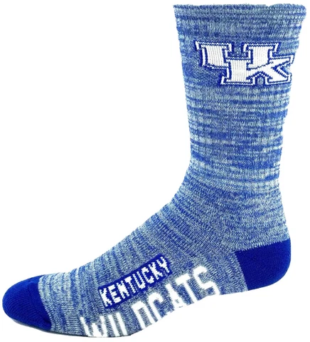 Kentucky Wildcats RMC Heather Blue Crew Socks Cover