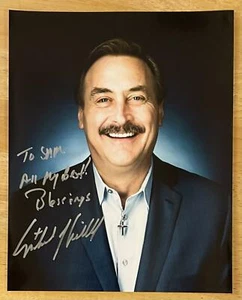 MIKE LINDELL, 100% AUTHENTIC AUTOGRAPHED 8" x 10" PHOTO, MY PILLOW, REPUBLICAN ! - Bild 1 von 1