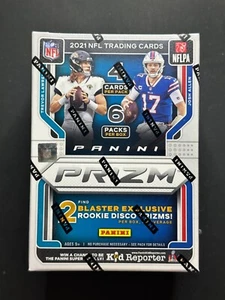 🔥2021 Panini Prizm NFL Football Blaster Box Rookie Disco Prizms 24 Cards Sealed - Picture 1 of 2
