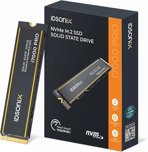 Idsonix M.2 SSD 2TB, NVME SSD M.2 2280 PCIE GEN4X4, Geschwindigkeit Von Bis Zu 7 - Bild 1 von 12