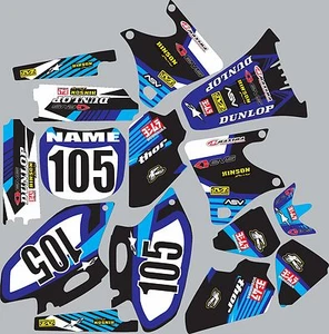 Gráficos para Yamaha YZF250 YZF426 YZ250f 426f 2000-2002 calcomanía cubierta guardabarros - Imagen 1 de 1