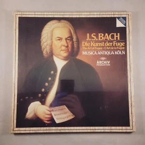 Die Kunst der Fuge by Musica Antiqua Koln - Vinyl - Archiv 413 728-1 - NM/NM - Picture 1 of 2