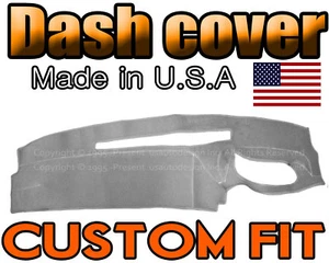 fits 1995 1996 CHEVROLET SILVERADO DASH COVER DASHBOARD PAD USA MADE/ LIGHT GREY - Picture 1 of 5
