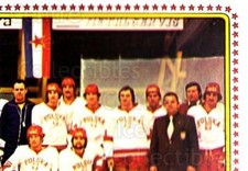 1979 Panini Stickers #115 Team Poland, Team Photo