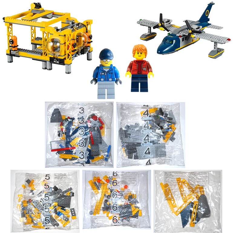 Lego 60096 Deep Sea Operation Base: 5 NEW SEALED BAGS (incomplete set) Explorers - Image 1 of 4
