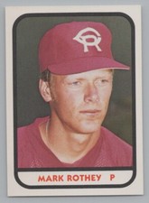 Mark Rothey 1981 TCMA Cedar Rapids Reds