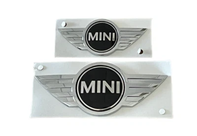 Novo MINI R52 R53 Cooper S emblema dianteiro e traseiro 2002-2006 conjunto 51140660106 - Imagem 1 de 3