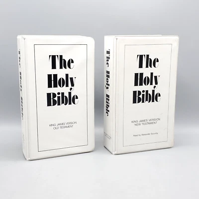 The Holy Bible on Cassette Old Testament Vol 3  & New Testament KJV 1985 - Image 1 of 4